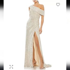Mac Duggal One Shoulder Gown 26550